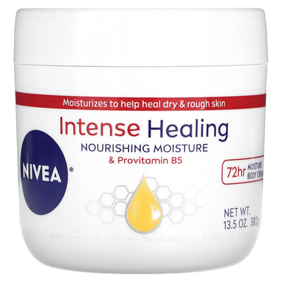 Nivea Intense Healing, питательное увлажнение и провитамин B5, 382 г (13,5 унции)