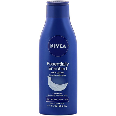 Nivea Essentially Enriched Body Lotion, 8.4 fl oz (250 ml)