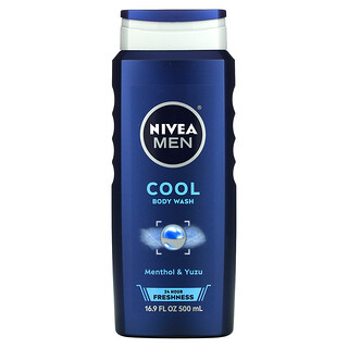 Nivea, Men Body Wash, Cool, 16.9 fl oz (500 ml)