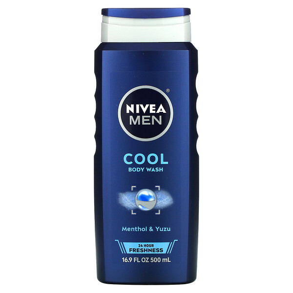 Nivea, メン3-in-1ボディウォッシュ、クール、500ml（16.9液量オンス）