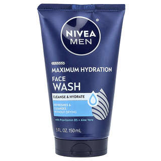 Nivea, Men, Maximum Hydration Face Wash, 5 fl oz (150 ml)