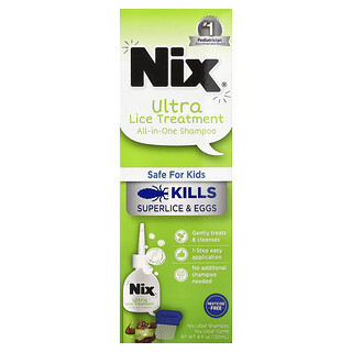 Nix, Ultra Shampoo, All-In-One Lice Treatment Kit, 1 Kit