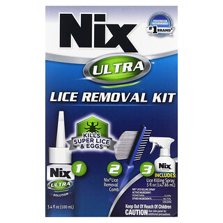 Nix, Ultra, Läuseentfernungsset, 1 Set