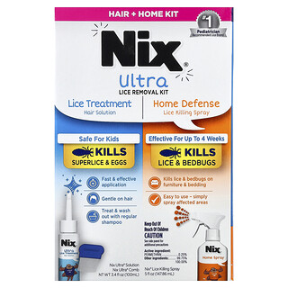 Nix, Ultra, Kit Penghilang Kutu, 1 Kit