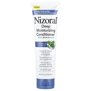 Nizoral, Deep Moisturising Conditioner, With Mint & Tea Tree Oil, 9.4 fl oz (278 ml)