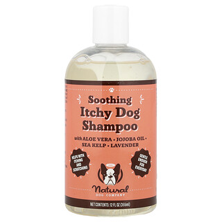 Natural Dog Company, Champú calmante para perros con comezón, 355 ml (12 oz)