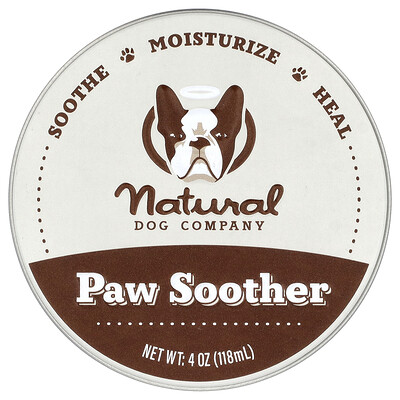 Natural Dog Company Paw Soother 4 oz 118 ml