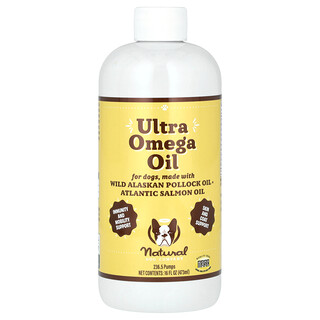 Natural Dog Company‏, שמן אולטרה אומגה, לכלבים, 473 מ"ל (16 אונקיות נוזל)