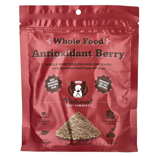 Natural Dog Company, Baies antioxydantes à base d'aliments entiers, Pour chiens, 228 g