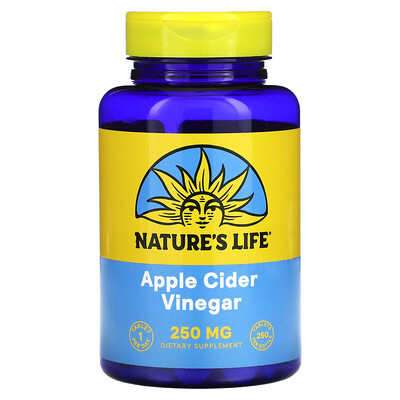 Product Image for Nature's Life, Apple Cider Vinegar, 250 mg, 250 Tablets