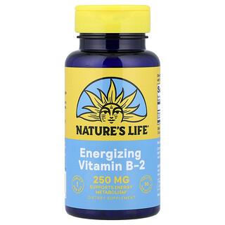 Nature's Life, Energizing Vitamin B-2, 50 Tablets