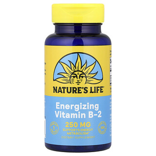 Nature's Life, Vitamine B2 énergisante, 100 comprimés