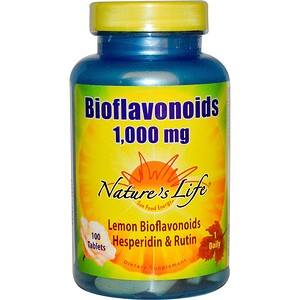Натурес Лифе, Bioflavonoids , 1,000 mg, 100 Tablets отзывы покупателей
