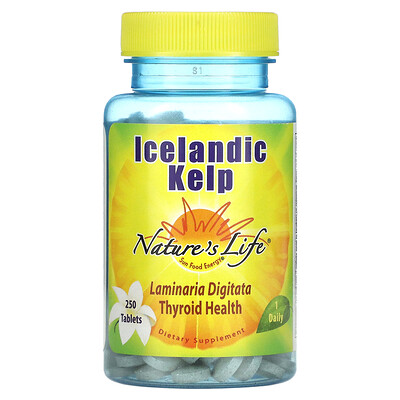 

Nature's Life Icelandic Kelp 250 Tablets