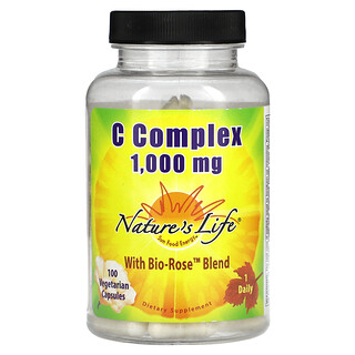 Nature's Life, Defending Vitamin C, 1,000 mg, 100 VegCaps