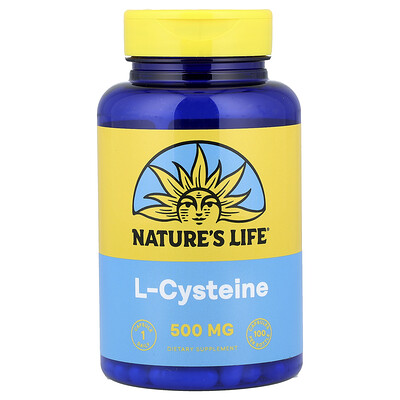 Nature's Life L-цистеин 500 мг 100 капсул