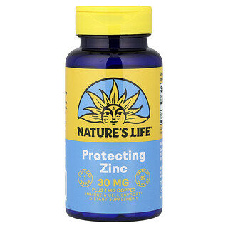 Nature's Life, Zinc Melindungi, 50 Kapsul