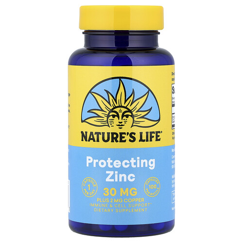 Nature's Life Protecting Zinc, 100 Capsules