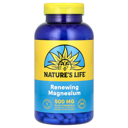 Nature's Life, Renewing Magnesium, 250 Capsules
