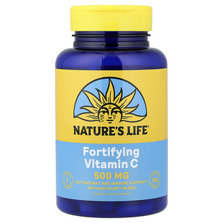 Nature's Life, Vitamina C fortificante, 100 cápsulas