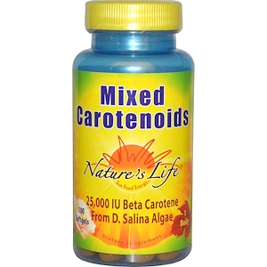 Отзывы о Натурес Лифе, Mixed Carotenoids, 100 Softgels