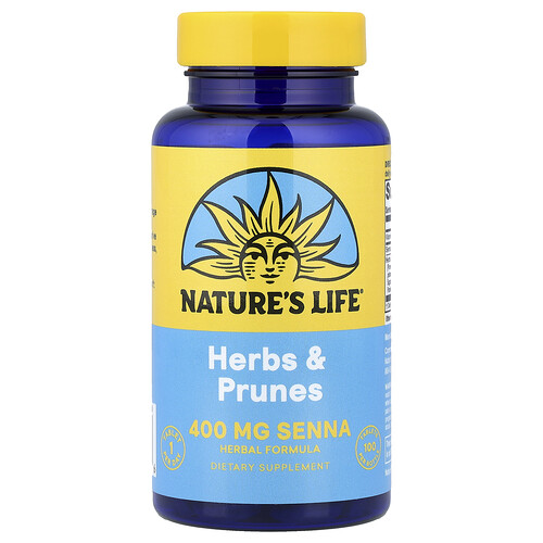 Nature's Life Herbs & Prunes, 100 Tablets