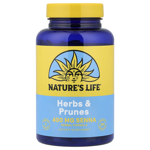 Nature's Life Herbs & Prunes, 250 Tablets