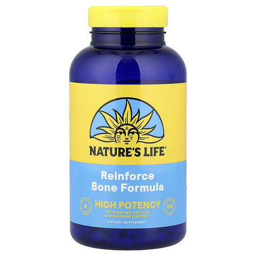 Nature's Life, Reinforce Bone Formula, 250 Kapseln