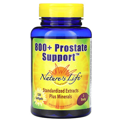 Product Image for Nature's Life, 800+ Prostate Support, 120 Softgels