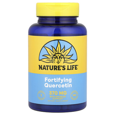 Nature's Life, Quercetina fortificante, 370 mg, 100 cápsulas