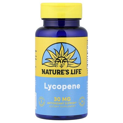Natures Life Lycopene  30 mg 30 Tablets
