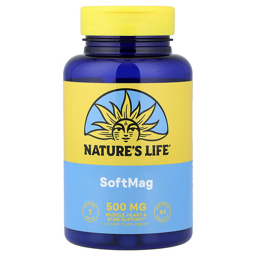 Nature's Life, SoftMag, 500 mg, 60 Weichkapseln