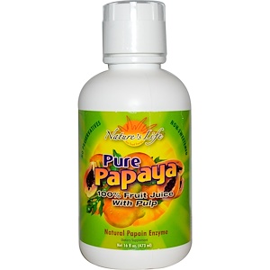 Отзывы о Натурес Лифе, Pure Papaya, 16 fl oz (473 ml)