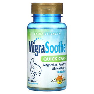 Nature's Life, MigraSoothe, Quick-Caps, 60 растительных капсул
