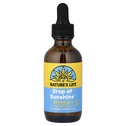 Nature's Life Drop Of Sunshine™, Unflavored, 2 fl oz (59 ml)