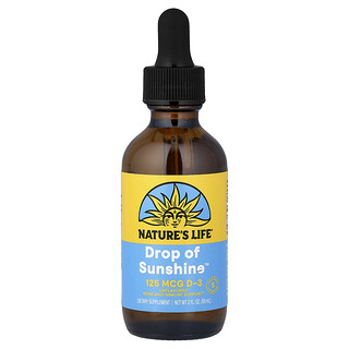 Nature's Life, Drop Of Sunshine, 125 mcg (5.000 IU), 60 ml (2 fl. oz.)