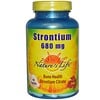Nature's Life, ストロンチウム、340 mg、60 錠
