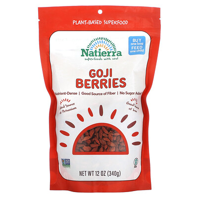 

Natierra Goji Berries 12 oz (340 g)