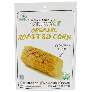 Отзывы о Натиерра Натурес Ол, Organic Freeze-Dried, Roasted Corn, 1.6 oz (45 g)