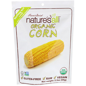 Отзывы о Натиерра Натурес Ол, Organic Freeze-Dried, Corn, 2.3 oz (65 g)