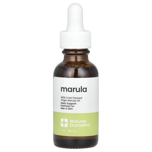 Natural Outcome 100% Cold Pressed Virgin Marula Oil, 1 oz (30 ml)