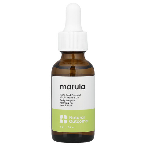 Natural Outcome, 100% Cold Pressed Virgin Marula Oil, 1 oz (30 ml)