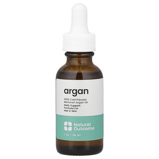 Natural Outcome, 100% koldpresset marokkansk arganolie, 30 ml