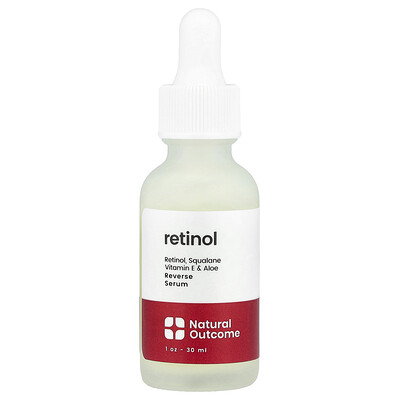 Product Image for Natural Outcome, Retinol, Reverse Serum, 1 oz (30 ml)