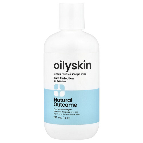 Natural Outcome, Piel grasa, Limpiador para perfeccionar los poros, 235 ml (8 oz)
