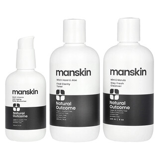 ناتشورال أوتكام‏, Manskin ، مجموعة الوجه اليومية ، مجموعة من 3 قطع