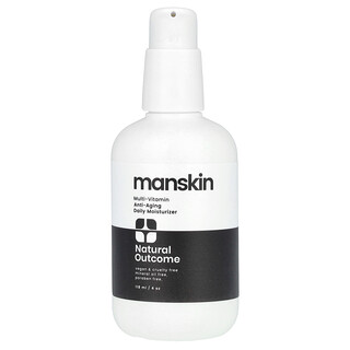 Natural Outcome, Erkek Cildi, Yaşlanma Karşıtı Günlük Nemlendirici, 4 oz (118 ml)