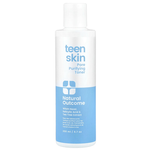 Natural Outcome, Piel adolescente, Tónico purificador de poros, 200 ml (6,7 oz)