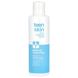 Natural Outcome, Teini-ikäisten iho, ihohuokosia puhdistava kasvovesi, 150 ml