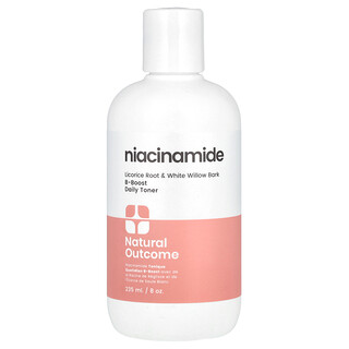 ناتشورال أوتكام‏, Niacinamide ، تونر فيتامين ب-بوست اليومي ، خالٍ من العطور ، 8 أونصات (236 مل)